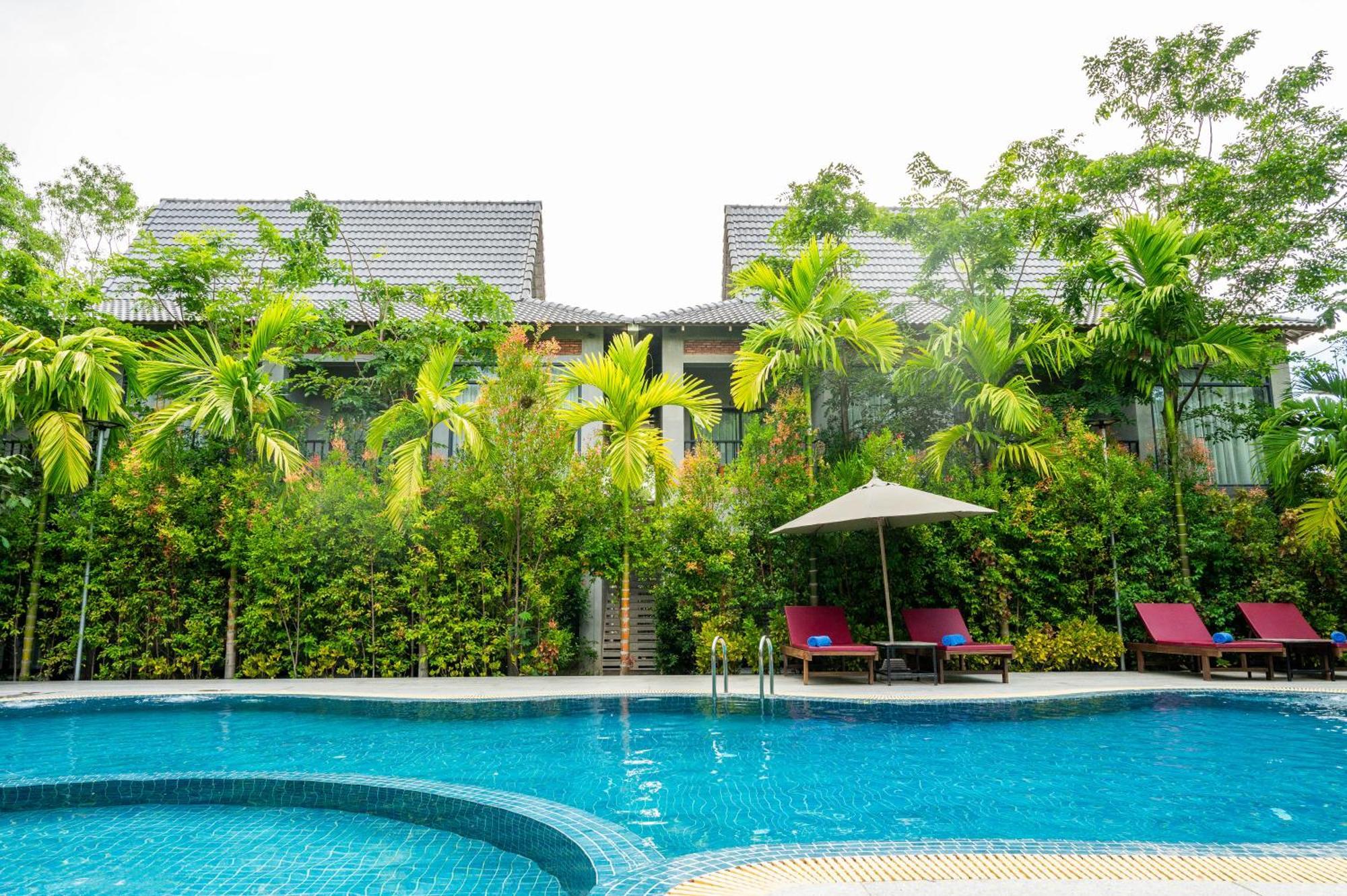 Отель Kampot Sweet Boutique Экстерьер фото