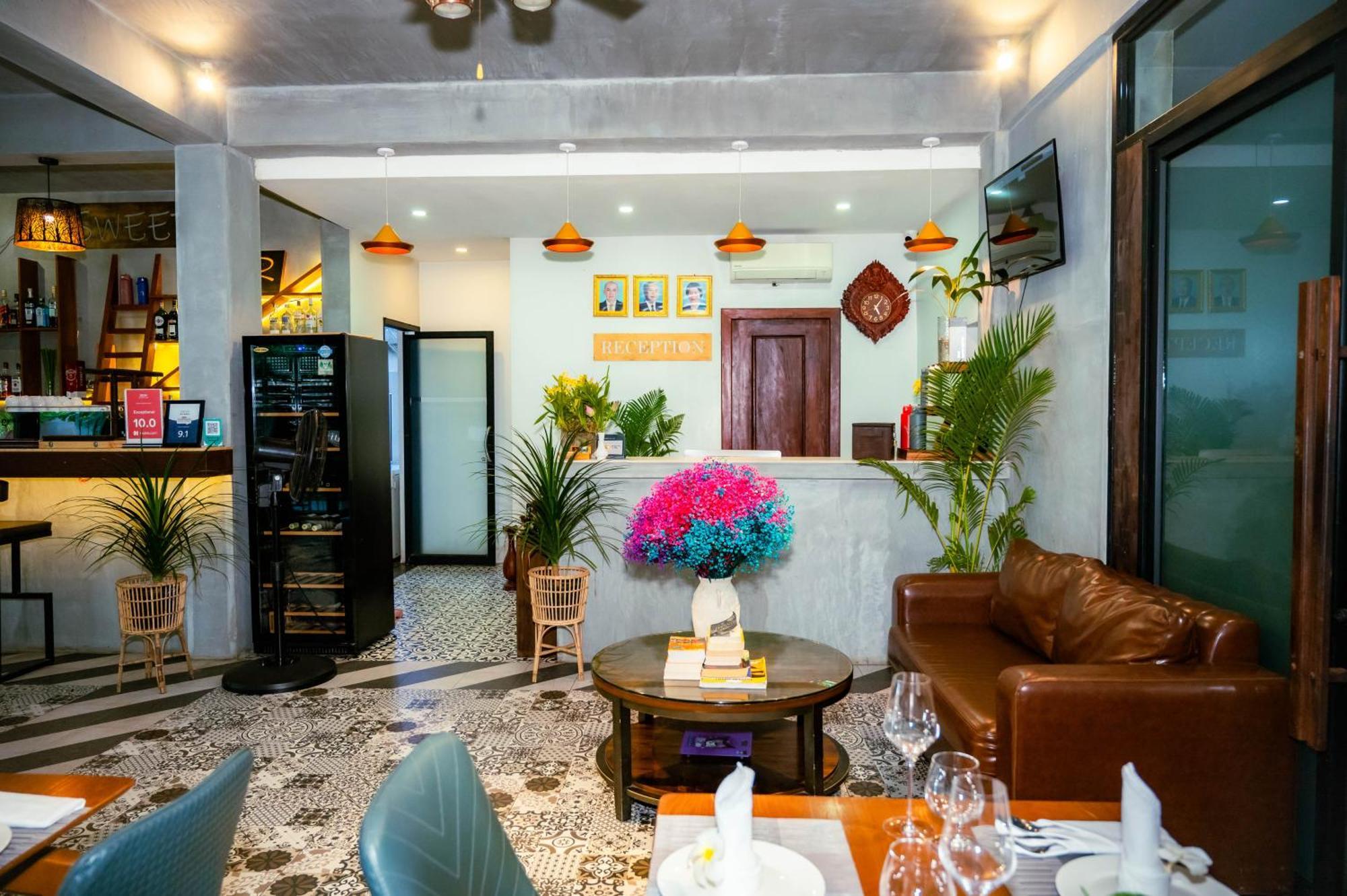 Отель Kampot Sweet Boutique Экстерьер фото